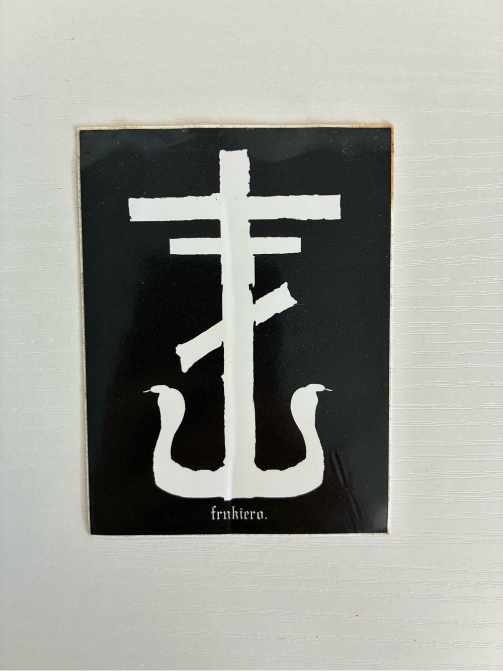 Frnk Iero Sticker circa 2014
